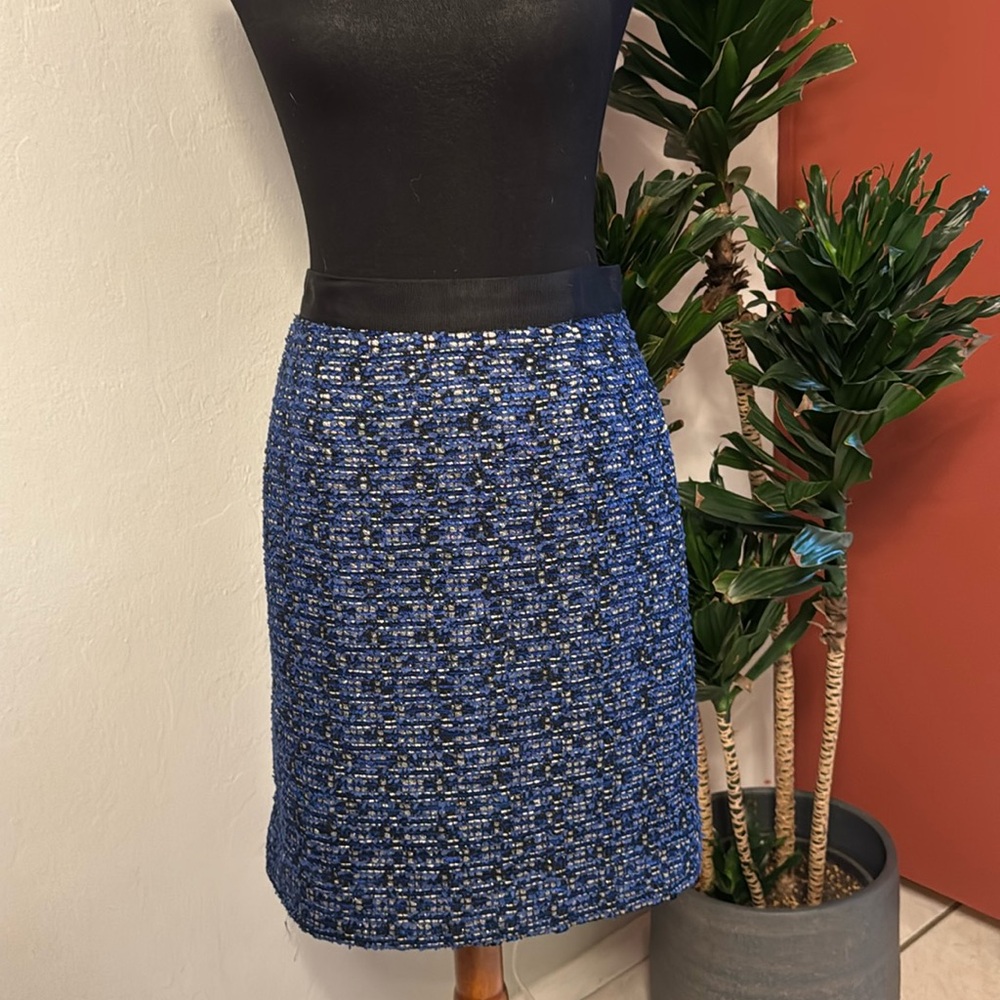 Kate Spade Skirt the Rules Blue Skirt